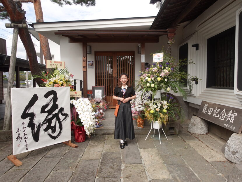 根本みき個展｜福島県白河市(藤田記念博物館)｜書道と水墨画の個展